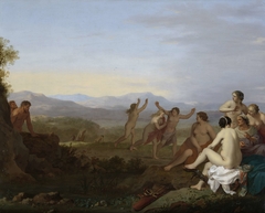 Satyrs Spying on Nymphs by Cornelis van Poelenburch