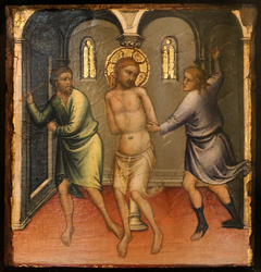 Scènes de la Vie du Christ : Flagellation. by Mariotto di Nardo