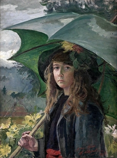 Self-portrait by Elisabeth Chaplin