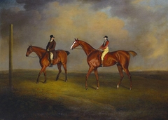Selim with William Edwards and Mr Perren by Henry Bernard Chalon