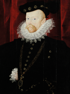 Sir Amias Paulet (c. 1533–1588) by Nicholas Hilliard