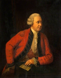 Sir James Adolphus Oughton, 1719 - 1780. Commander-in-Chief in Scotland by John Downman