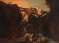Smugglers in the Ronda hills by Manuel Barrón y Carrillo