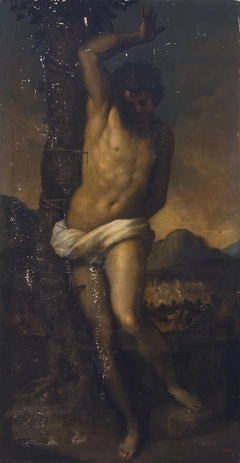 St Sebastian by Palma il Giovane