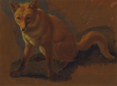 Study of a Fox by Jacques-Laurent Agasse
