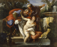 Susannah and the Elders by Giuseppe Bartolomeo Chiari