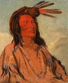 Tchán-dee, Tobacco, an Oglala Chief by George Catlin
