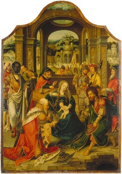 The Adoration of the Magi by Master of the Von Groote Adoration