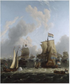 The Arrival of the Kattendijk at Texel, 22 July 1702