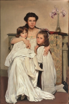 The Artist's Wife and Daughters by William Sergeant Kendall
