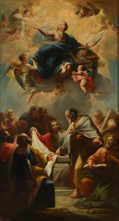 The Assumption of the Virgin by Mariano Salvador Maella