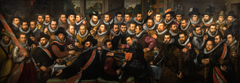 The Banquet of the Officers of the St. Adrian Militia Company in 1612