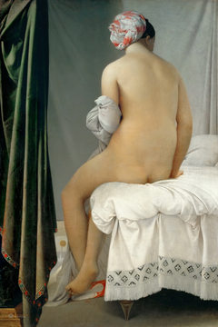 The Bather, known as the Valpinçon Bather by Jean-Auguste-Dominique Ingres