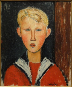 The Blue-eyed Boy by Amedeo Modigliani