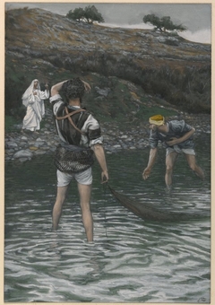 The Calling of Saint Peter and Saint Andrew by James Tissot