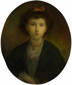 The Countess of Desart as a Child by Louis Gustave Ricard