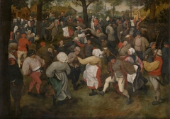 The Dance of the Bride by Pieter Brueghel the Elder