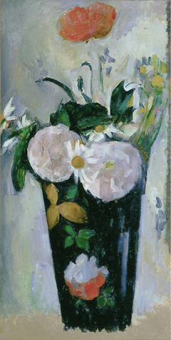 The Dark Blue Vase, III by Paul Cézanne