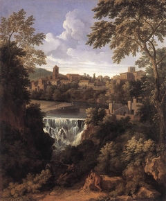 The Falls at Tivoli by Gaspard Dughet