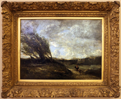 The Gale by Jean-Baptiste-Camille Corot