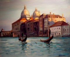 The Gondoliers by Alfred Colella
