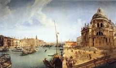 The Grand Canal with Santa Maria della Salute