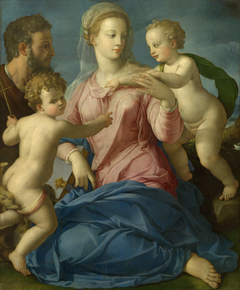 The Holy Family with the Infant Saint John the Baptist (Madonna Stroganoff) by Agnolo Bronzino