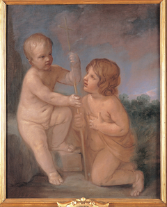 The infant Jesus and St. John