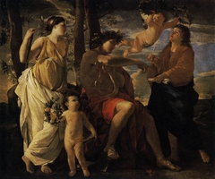 The Inspiration of the Poet by Nicolas Poussin