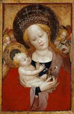 The Madonna of the Flowering Pea by anonymous painter