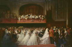 The Marriage of Princess Helena, 5 July 1866 by Christian Karl Magnussen