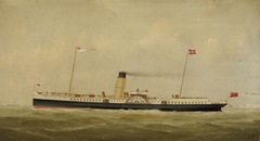 The paddle steamer Plymouth Belle by George Mears