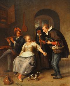 The Pastry Seller by Jan Steen
