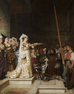 The Queen of the Tournament by Philip Hermogenes Calderon