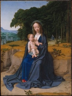 The Rest on the Flight into Egypt by Gerard David