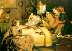 The Ruling Passion by John Everett Millais