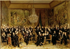 The Salon of Count of Nieuwerkerke (Une soirée au Louvre chez le comte de Nieuwerkerke)