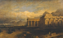 The Temples of Paestum by William Linton