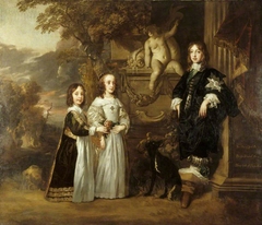 The Three Younger Children of Charles I by Peter Lely