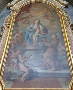 The Virgin Mary and the Child and Saint Anthony by Roque Vicente