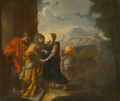 The Visitation by Severotaliansky maliar zo 17 - 18 storočia