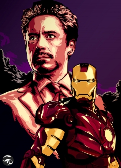Tony Stark is IRONMAN by Christian Dalida