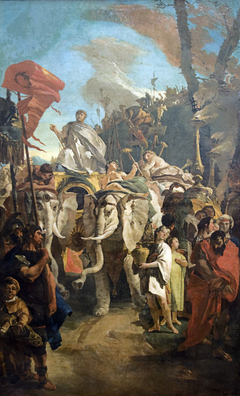 Triumph of Manius Curius Dentatus by Giovanni Battista Tiepolo