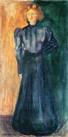 Tulla Larsen by Edvard Munch