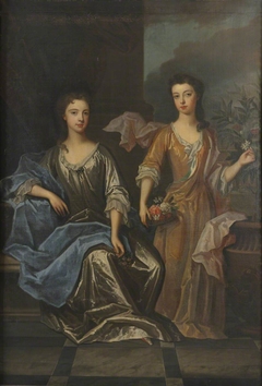 Two Girls, possibly Lady Rachel Cavendish, later Lady Morgan and Lady Elizabeth Cavendish, later Lady Lowther (d.1747), the Daughters of William Cavendish, 2nd Duke of Devonshire