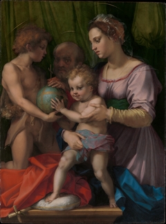 The Holy Family with the Young Saint John the Baptist by Andrea del Sarto
