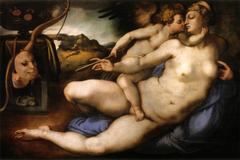 Venus and Cupid by Pontormo