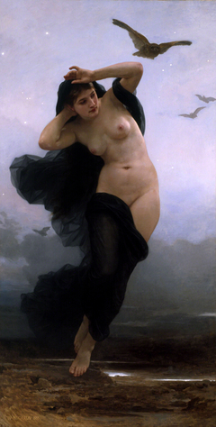 The Night by William-Adolphe Bouguereau