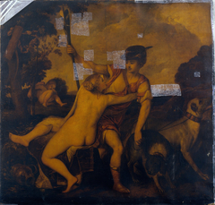 Venus and Adonis by Anonymous