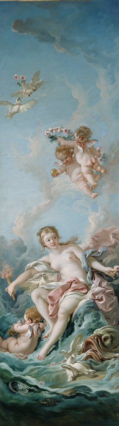 Venus on the Waves by François Boucher